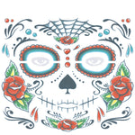 Halloween Waterproof Temporary Face Tattoo Stickers, Size: 240*210mm