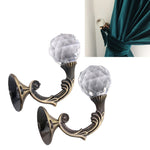 Retro Water Wafer Head Barb Curtain Decorative Wall Hook