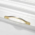 4041-128 Double Gold Zinc Alloy Cabinet Handle Pitch: 128mm