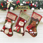 Christmas Ornament Decoration Merry Christmas Christmas Big Stocking Gift Bag Pendant