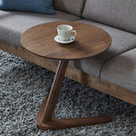 ZH63379 Nordic Wood Multi-functional Small Apartment Creative Round Side Table