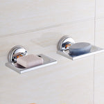 ABS Drain Bathroom Suction Cup Soap Holder