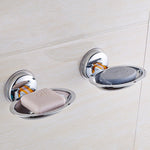 ABS Drain Bathroom Suction Cup Soap Holder