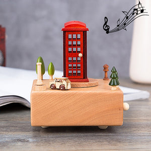 Home Decor Originality  Wooden Musical  Boxes