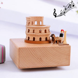 Home Decor Originality  Wooden Musical  Boxes