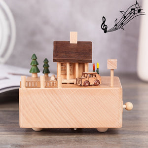 Home Decor Originality  Wooden Musical  Boxes