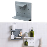 Plastic Board Living Room Bathroom Kitchen Wall Decoration Storage Shelf