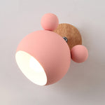 Creative Cartoon E27 LED Warm White Light Wall Lamp for Bedside Passage