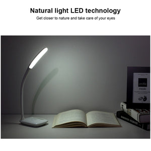 BD-015 USB Eye Protection Natural Light LED Touch Control Desk Lamp