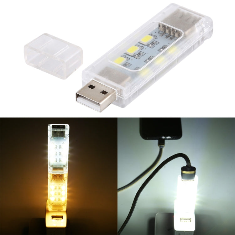 12 LEDs Double Sided Stackable USB Light