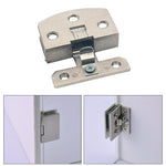 Open Hole Free Brushed Surface Glass Hinge, Size: S, 3-7mm