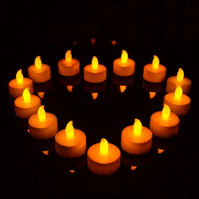 15 PCS Flameless LED Tea Light Electric Candles