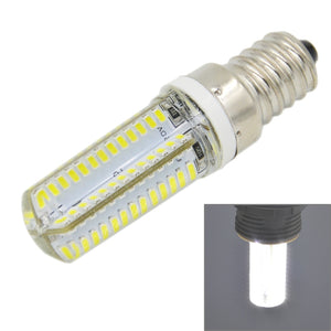 E14 5W 400LM 104 LED SMD 3014 Silicone Corn Light Bulb, AC 220V (Warm White Light)