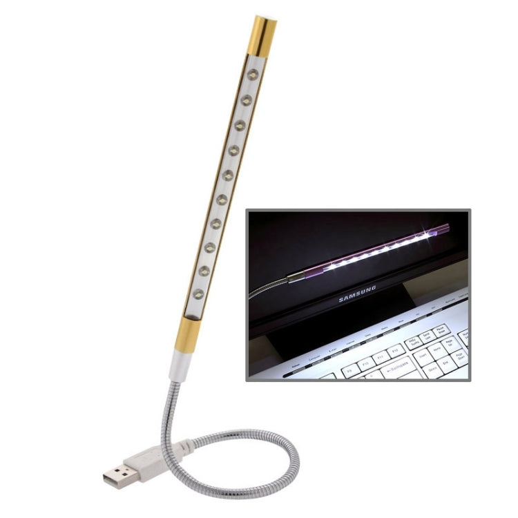 10-LED Portable Ultra Bright USB LED Light