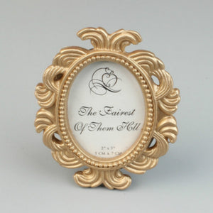 Floral Photo  Round  Picture Frame Holder Wedding Home Decor