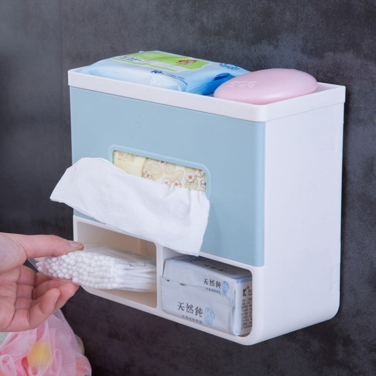 Bathroom No Punching Napkin Holder Tray