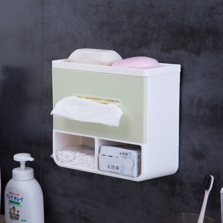 Bathroom No Punching Napkin Holder Tray