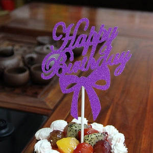 10 PCS Carving Cake Dessert Insert Party Decoration