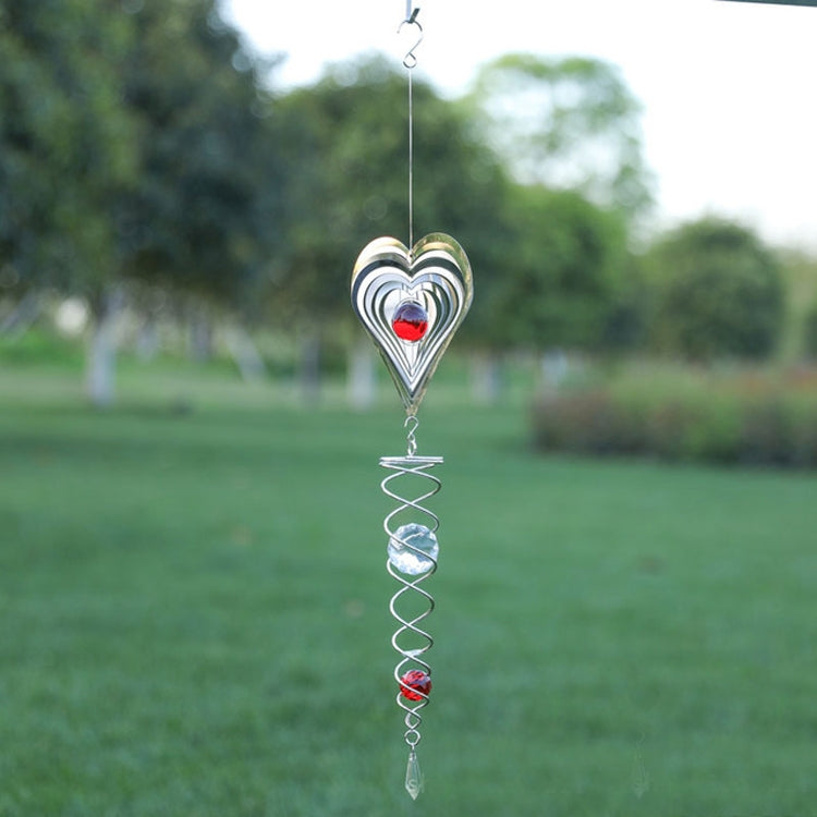 Foldable Metal Sheets Iron Wire Wind Chimes Home Garden Decoration