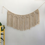 Vintage Handmade Lace Fringe Wall Hanging Home Decoration