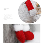 Cute Sitting Faceless Long-legged Elf Doll Christmas Decoration