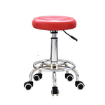 Adjustable Beauty Barber Shop Bar Lift Pulley Stool Movable Stool Chair