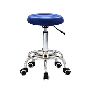 Adjustable Beauty Barber Shop Bar Lift Pulley Stool Movable Stool Chair