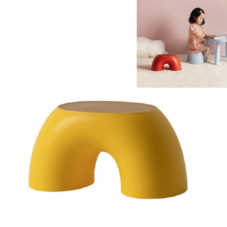 Simple Circular Small Bench Home Round Children Stool for Shoe Stool