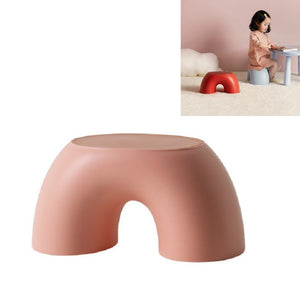 Simple Circular Small Bench Home Round Children Stool for Shoe Stool