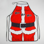 2 PCS Creative Christmas Restaurant Hotel Waiter Apron Decoration