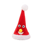 6 inch Electric Cap Christmas Swing Tree Hat Christmas Ornaments Props