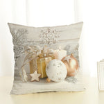 Christmas Decoration Cotton and Linen Pillow Office Home Cushion Without Pillow