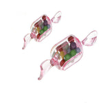 10 PCS/Set Transparent Creative Candy Box Small Candy-shaped Mini Plastic Box