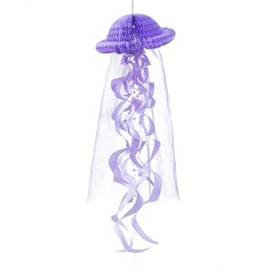 Honeycomb Jellyfish Pastel Mermaid Party Birthday Party Decorations Hanging