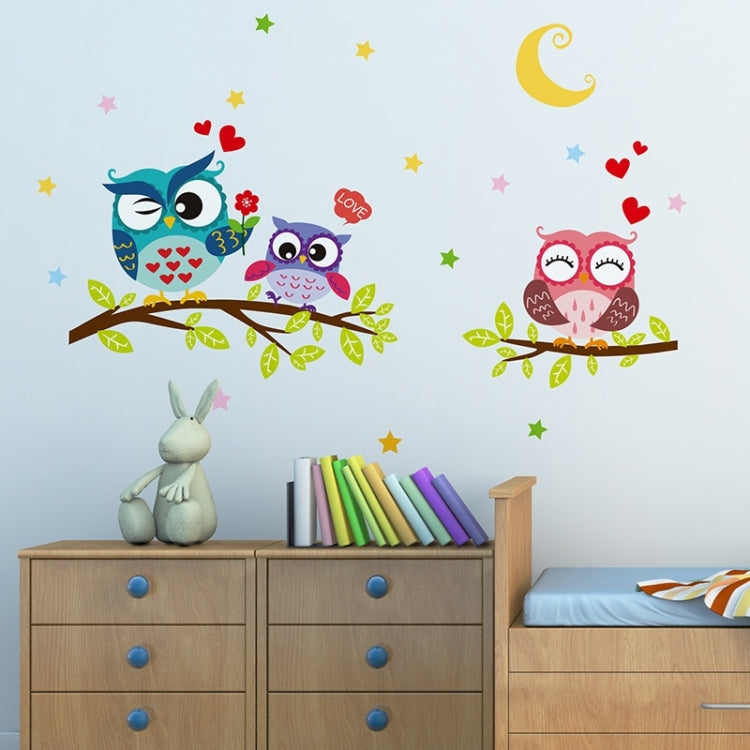 2 PCS Children Room Kindergarten Bedroom Bedside Decoration Sticker