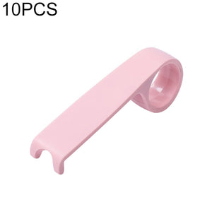 10 PCS Creative Anti-dirty Ring Toilet Lid Lift Toilet Accessories