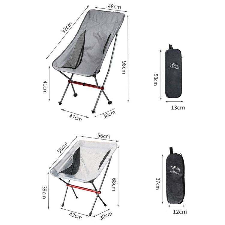 Camping Leisure Fishing Aluminum Alloy Portable Folding Chair