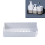 Bathroom Seamless Non-perforated Shelf Wall Hanging Storage Basket