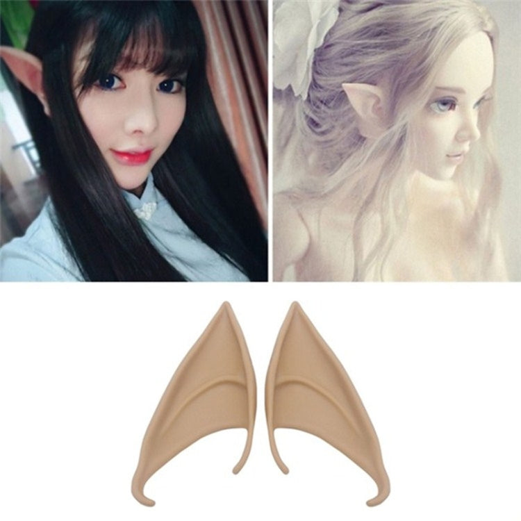 1pair  Halloween Elf Latex Ears Cosplay Props