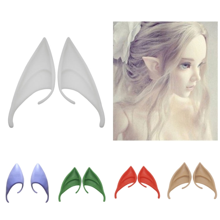 1pair  Halloween Elf Latex Ears Cosplay Props