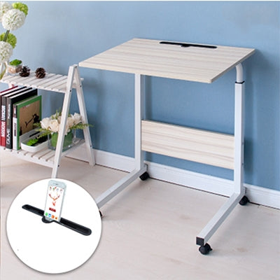 Removable Laptop Desk Lazy Bed Study Desk Bedside Computer Desk, Size：60x40cm