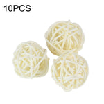 10 PCS Artificial Straw Ball For Birthday Party Wedding Christmas Home Decor