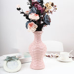 Plastic Vase Dry and Wet Flower Arrangement Container Home Decoration