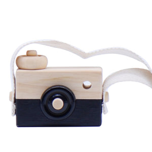 Children Wooden Camera Photography Props Creative Hand Made Toys Photo Props Decorative Ornaments