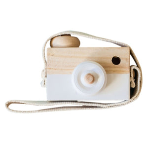 Children Wooden Camera Photography Props Creative Hand Made Toys Photo Props Decorative Ornaments