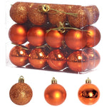 24 PCS 3cm Home Christmas Tree Decor Ball Bauble Hanging Xmas Party Ornament Decorations