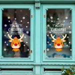 Christmas Decorations Stickers Glass Window Wall Stickers