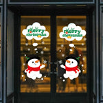 Christmas Decorations Stickers Glass Window Wall Stickers