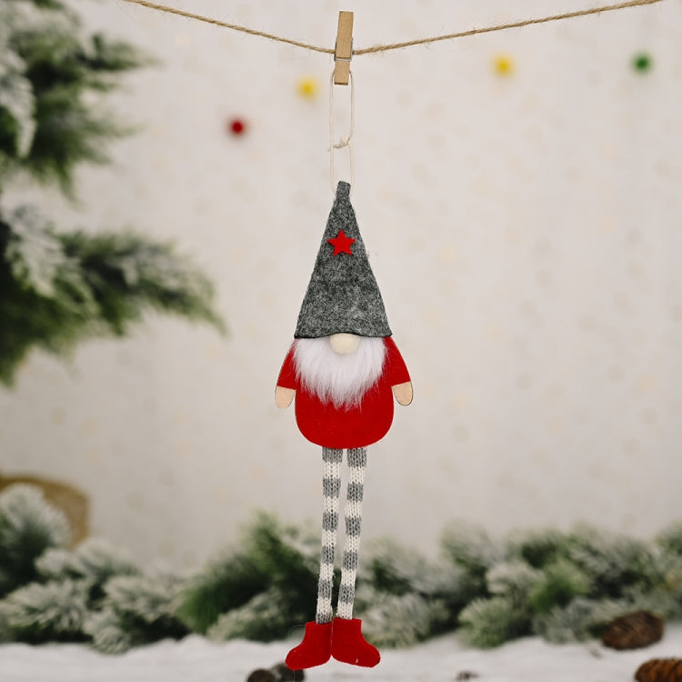 Christmas Ornaments Forest Old Man Doll Pendant