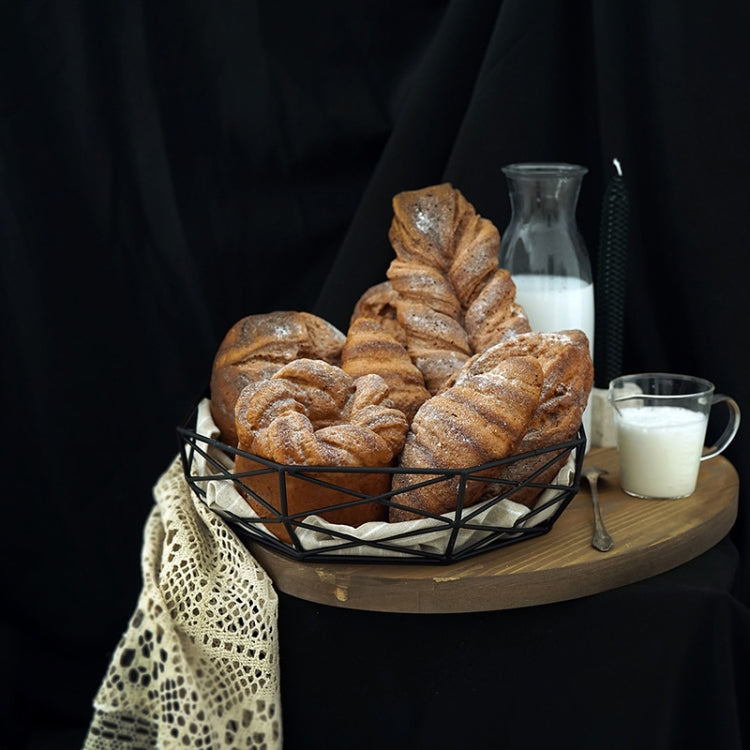 Dark Simulation Chocolate Bread Gourmet Photography Props Baking Shop Window Display